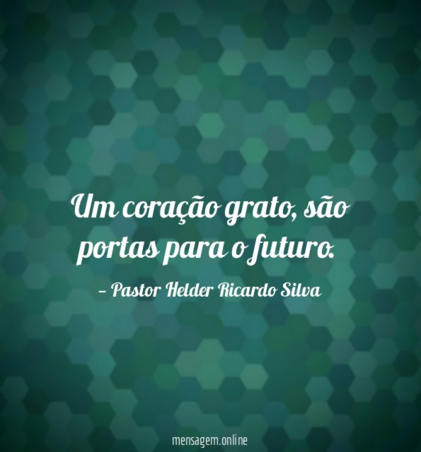 Um coração grato