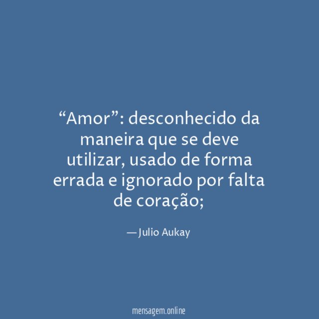 Amor”