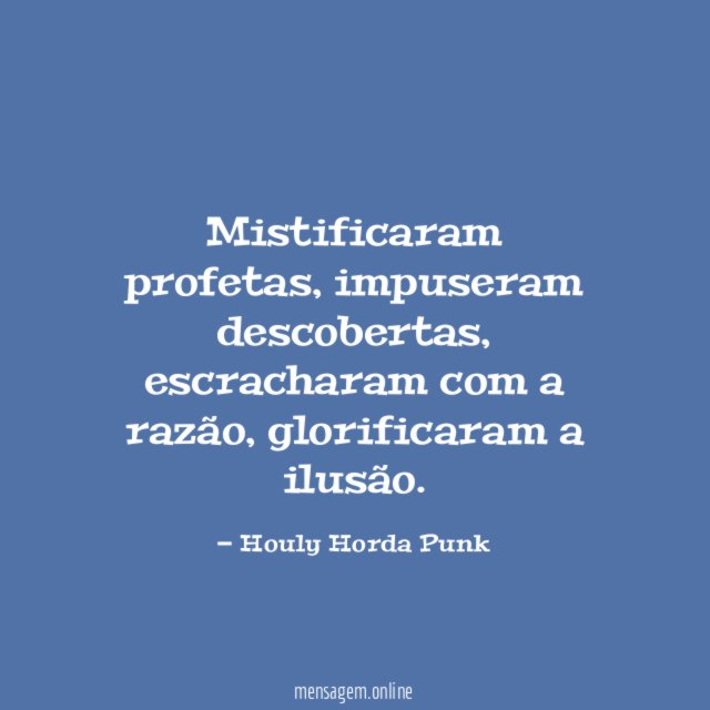 Mistificaram profetas