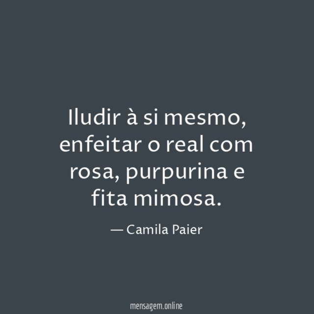 Iludir à si mesmo