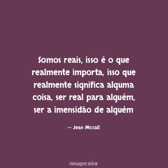 Somos reais