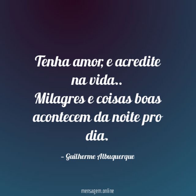 Tenha amor