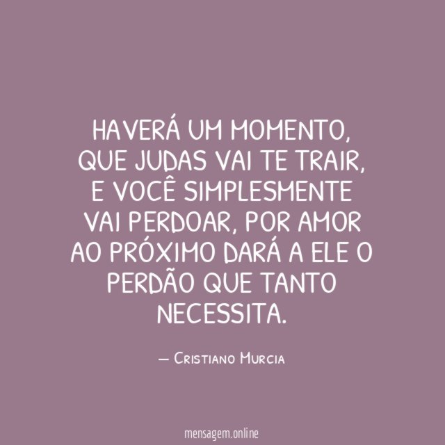 Haverá um momento