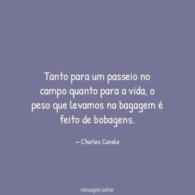 Tanto para um passeio no campo quanto para a vida