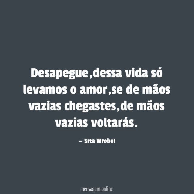 Desapegue