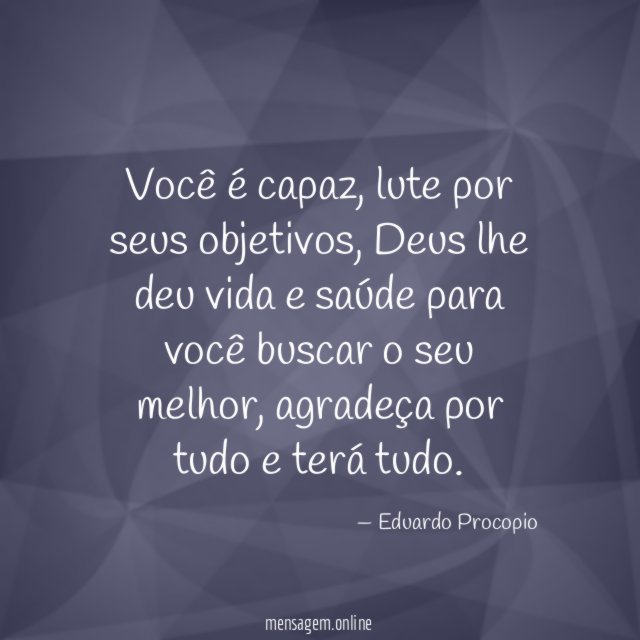 Você é capaz