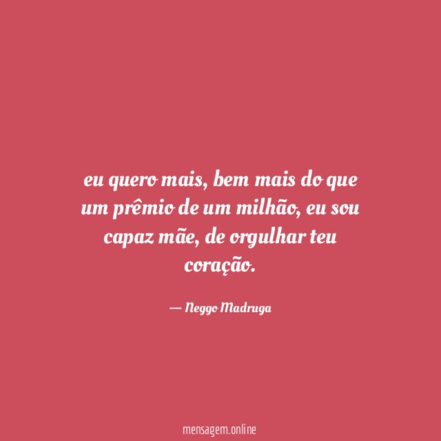 eu quero mais