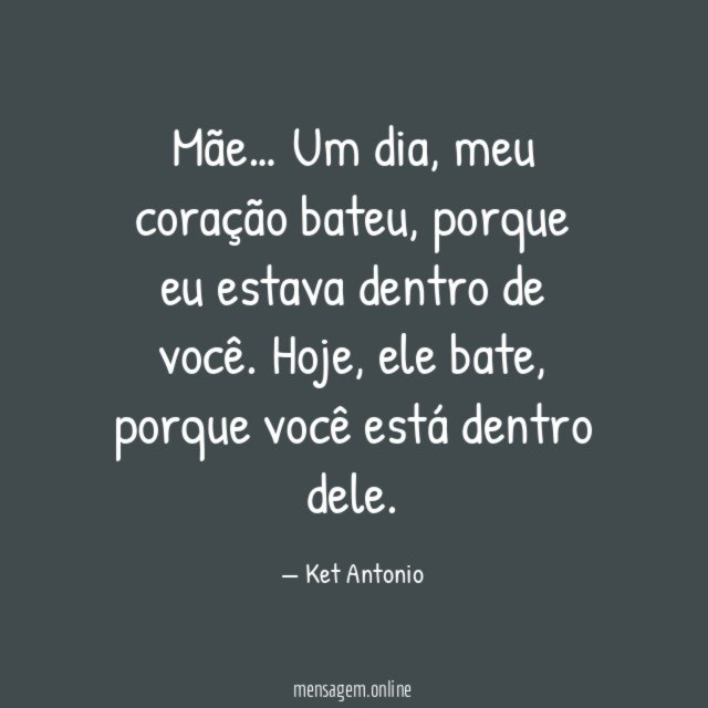 Mãe…