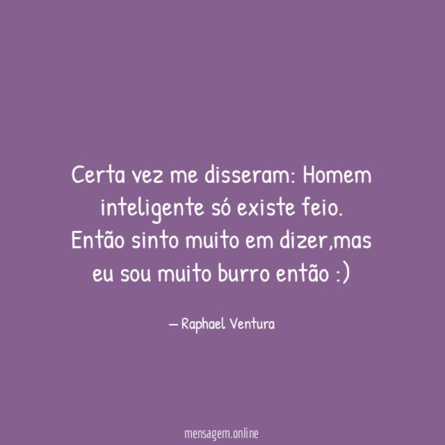 Certa vez me disseram