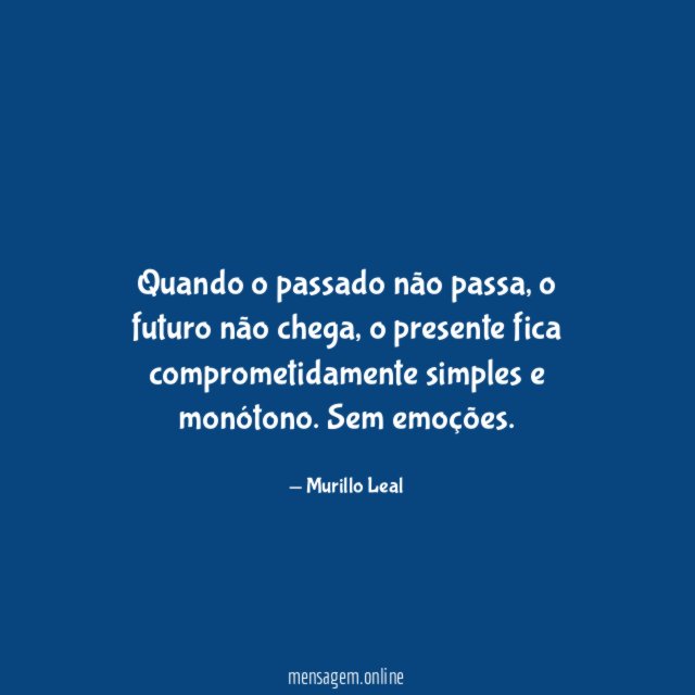 Quando o passado não passa