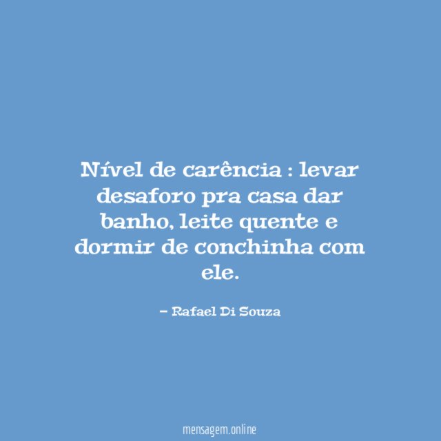 Nível de carência