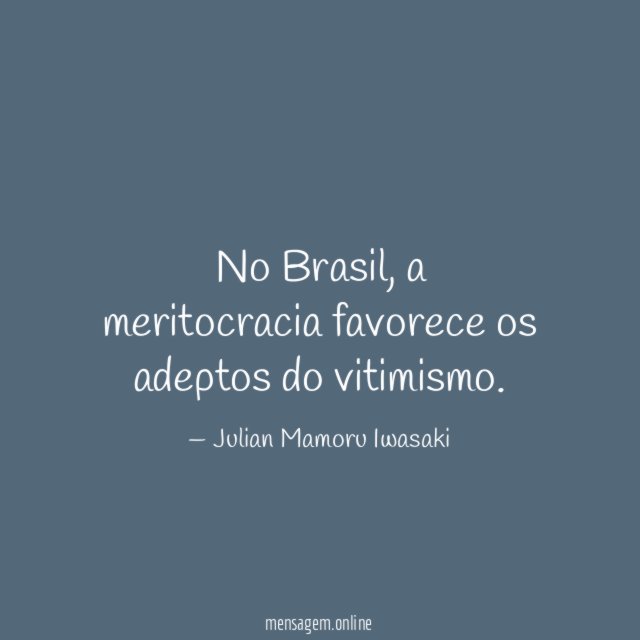 No Brasil
