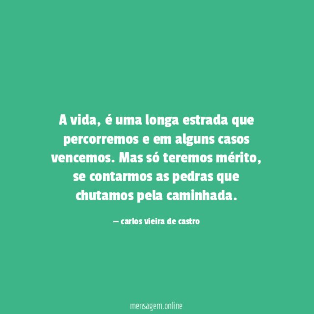 A vida