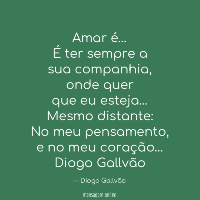 Amar é