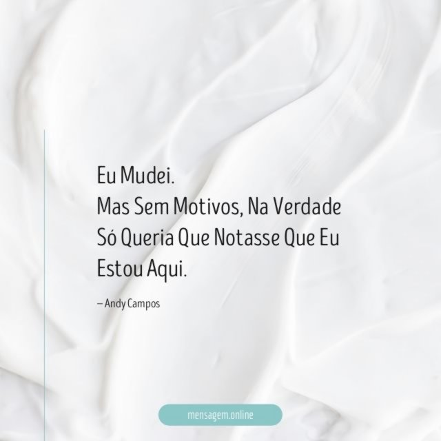 Eu Mudei