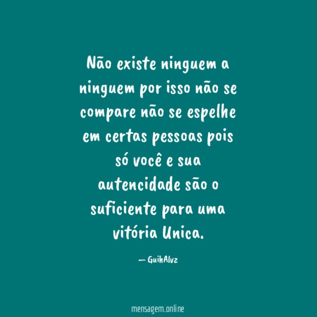 Não existe ninguem a ninguem por isso não