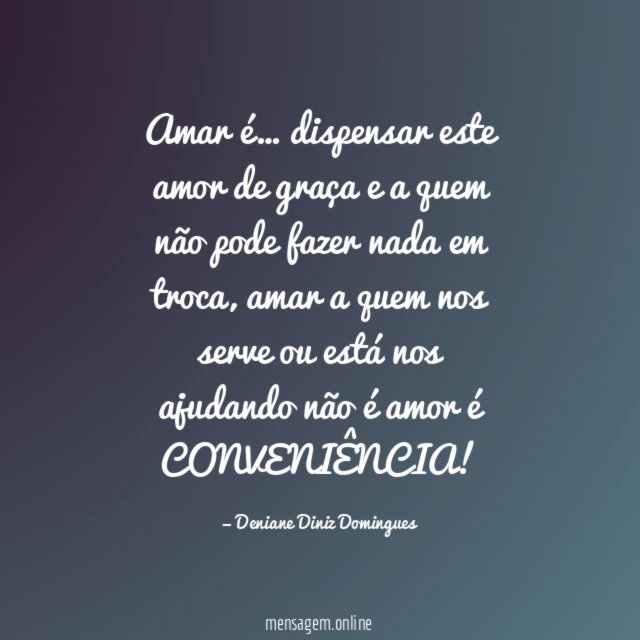Amar é