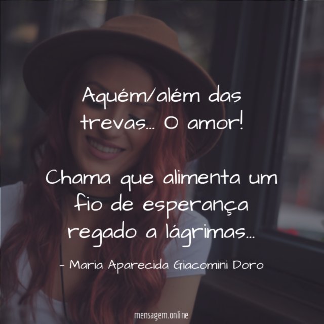 Aquém/além das trevas