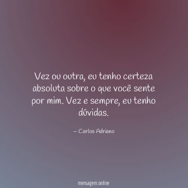 Vez ou outra
