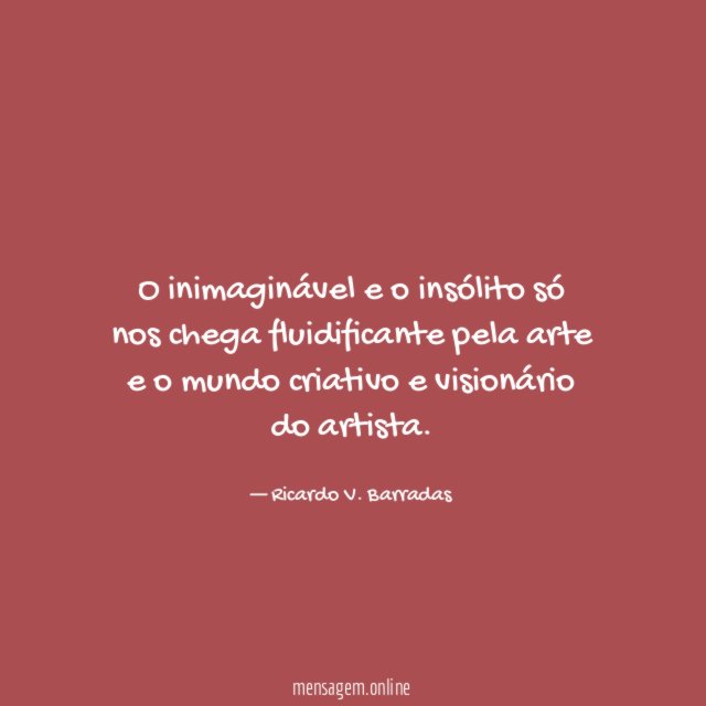 O inimaginável e o insólito só nos chega