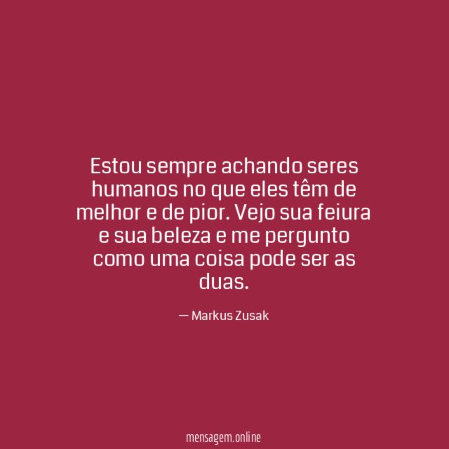 Estou sempre achando seres humanos no que eles