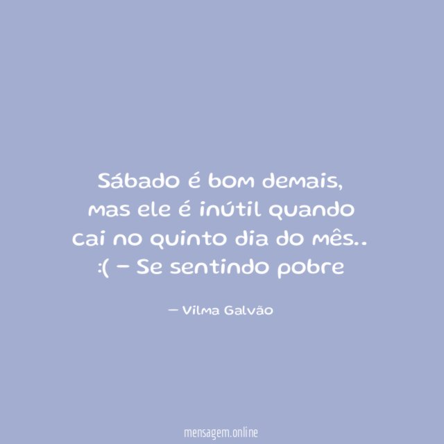 Sábado é bom demais,