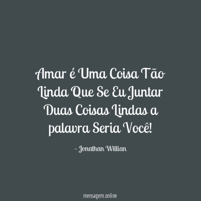Amar é Uma Coisa Tão Linda Que Se