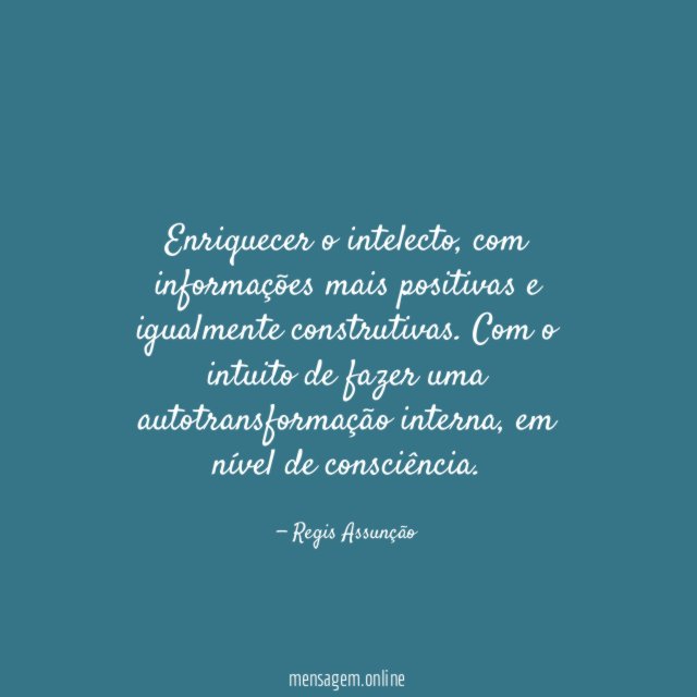 Enriquecer o intelecto