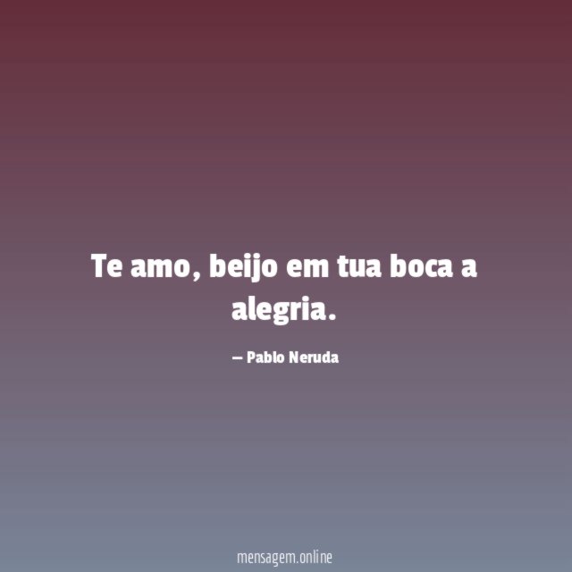 Te amo
