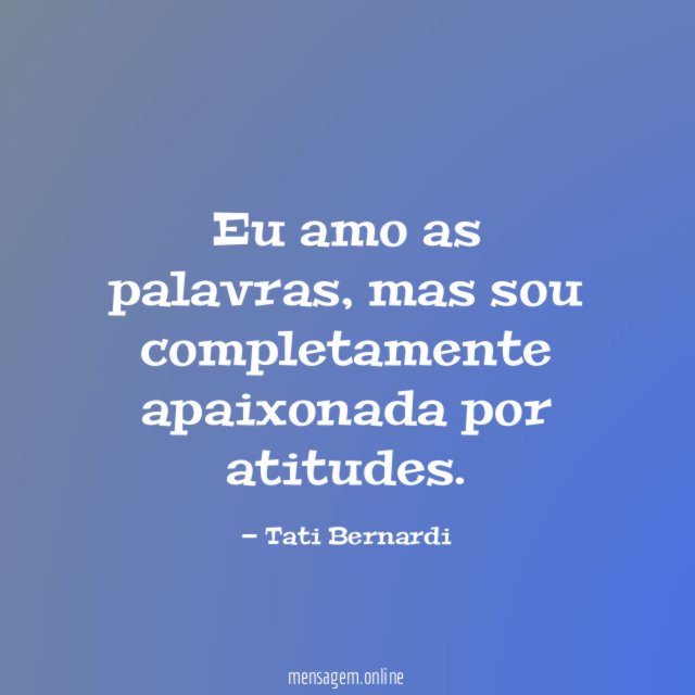 Eu amo as palavras