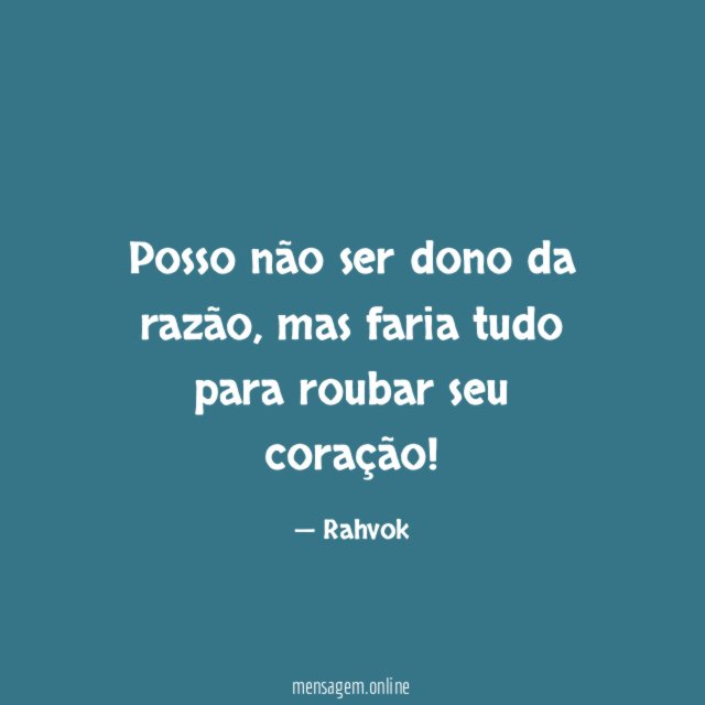 Posso não ser dono da razão