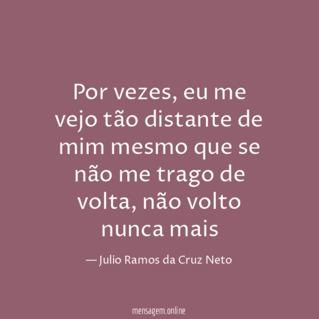 Por vezes