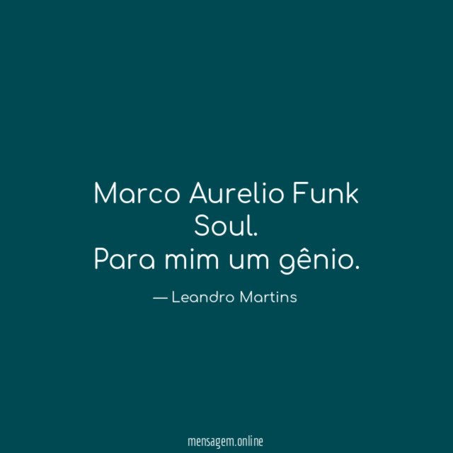 Marco Aurelio Funk Soul