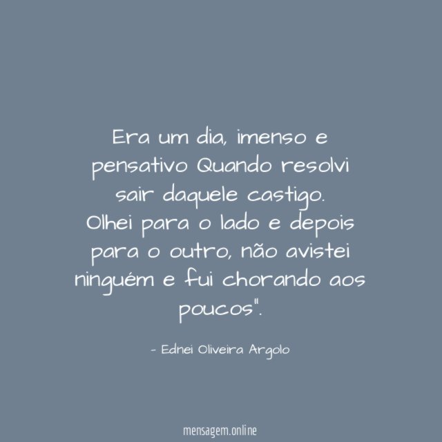 Era um dia