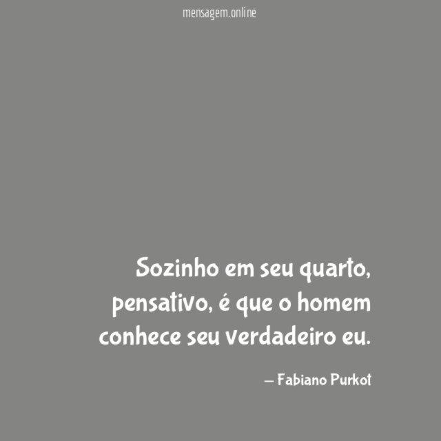 Sozinho em seu quarto