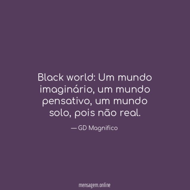 Black world