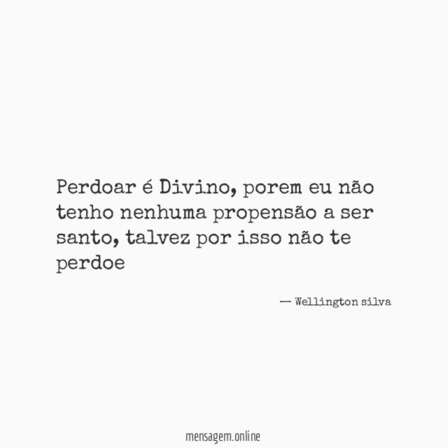 Perdoar é Divino