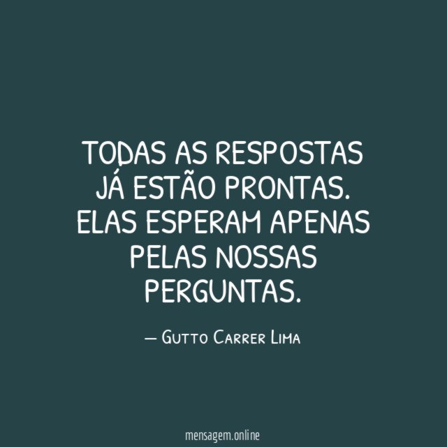 Todas as respostas já estão prontas