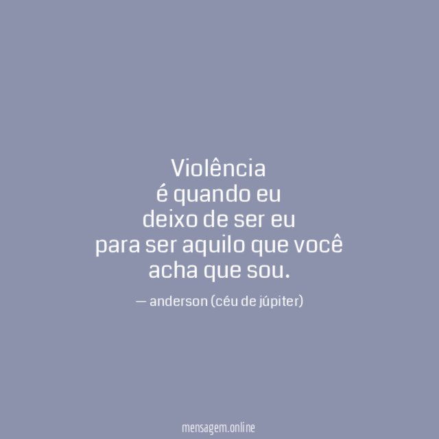 violência