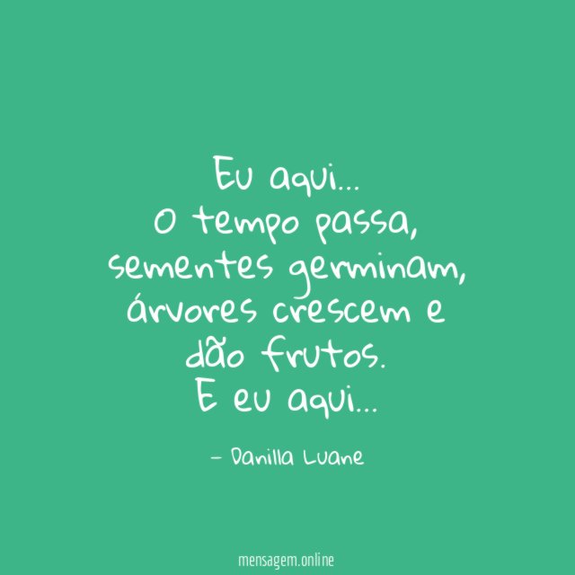 Eu aqui