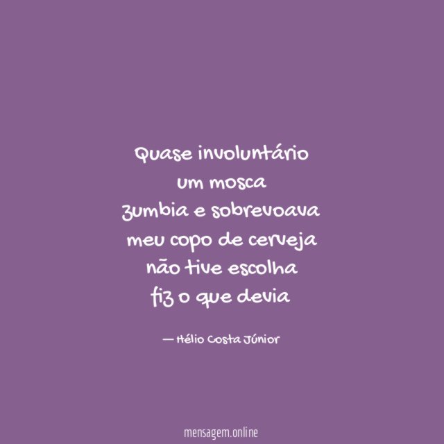 quase involuntário