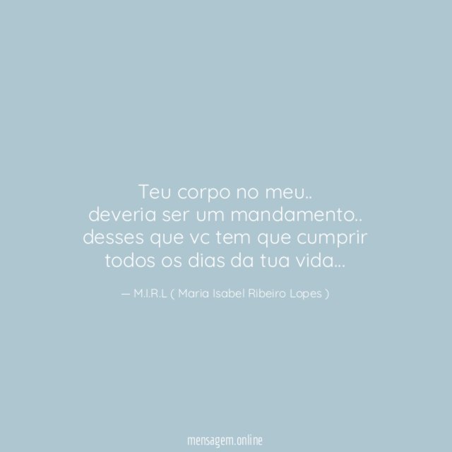 Teu corpo no meu
