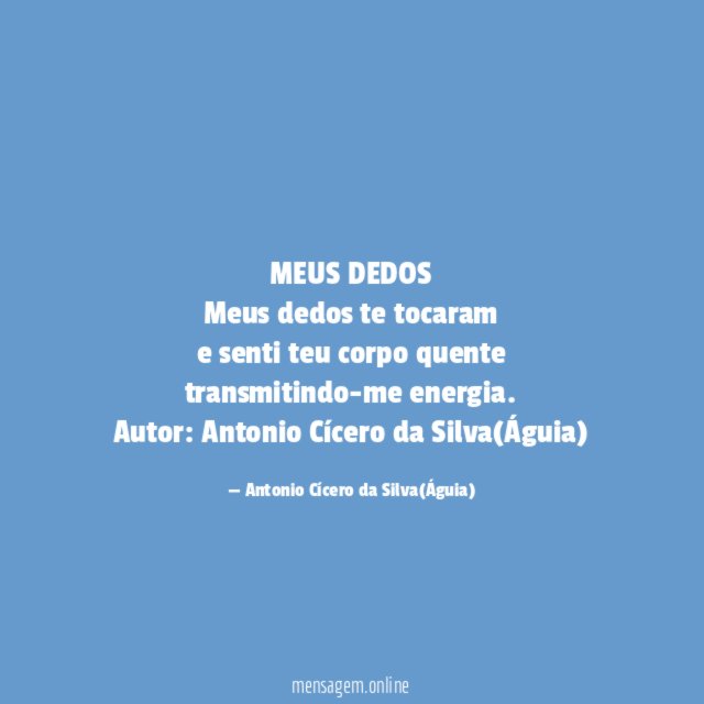 MEUS DEDOS
