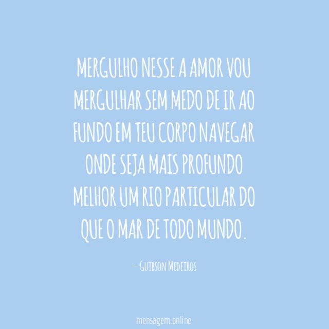 Mergulho
