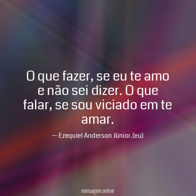 O que fazer