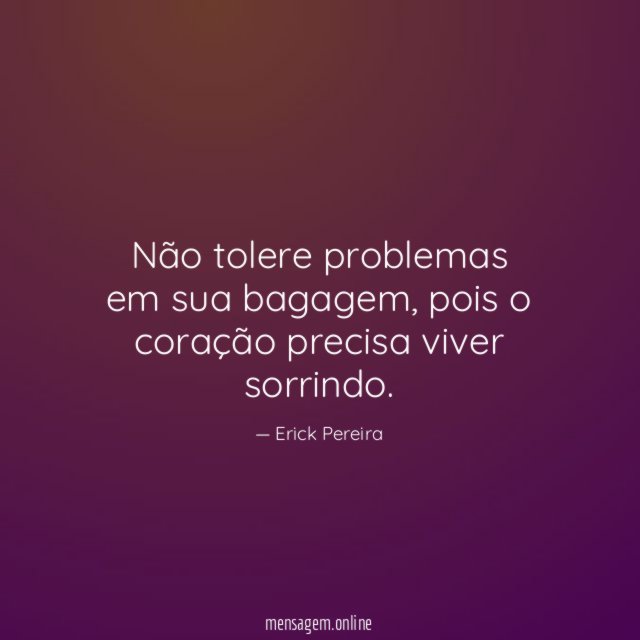 Não tolere problemas em sua bagagem