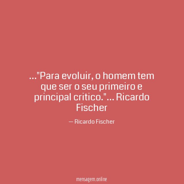 Para evoluir