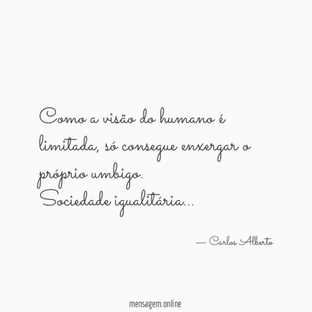 Como a visão do humano é limitada