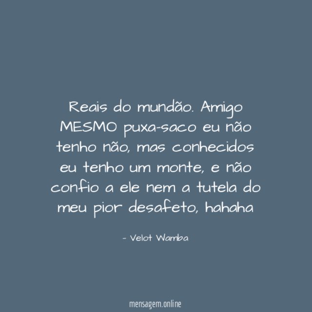 Reais do mundão