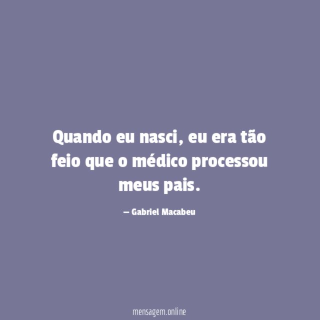 Quando eu nasci